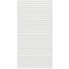 Gutroof horizontálny nastaviteľný žalúziový panel ELEGANCE/DELUXE/FUSION 1,3 m biela