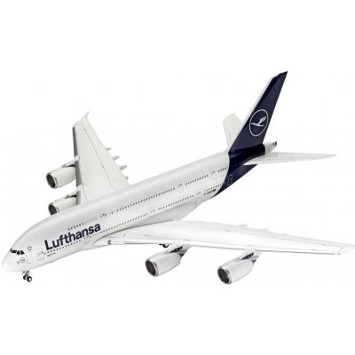 Revell - Airbus A380-800, Lufthansa, New Livery, Plastic ModelKit 03872, 1/144