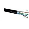Instalační kabel Solarix venkovní FTP, Cat5E, drát, PE, samonosný, cívka 305m SXKD-5E-FTP-PE-SAM 27655195