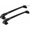 Priečniky Thule Škoda Octavia IV liftback 2020-2025 holá strecha, Edge black (Thule WingBar Edge černé 7205 + 7215B +7214B + kit 5283)