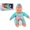 Teddies Bábika bábätko 40cm mäkké telo s fľaštičkou s cumlíkom