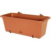 PlasticFuture Truhlík s háčikmi KAMÉLIE W terakota, 59,5 cm