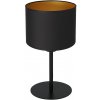 Luminex Stolná lampa ARDEN 1xE27/60W/230V pr. 18 cm čierna/zlatá LU3496 + záruka 3 roky zadarmo + záruka 3 roky zadarmo