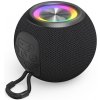 Hama Ball, bluetooth reproduktor, 5 W, LED podsvietenie, AUX-in, USB-A, microSD slot, čierny 188237