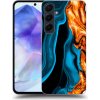 Picasee ULTIMATE CASE pro Samsung Galaxy A55 5G A556B - Gold blue