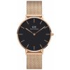 Hodinky Daniel Wellington Petite 36 Melrose dámske, ružová farba DW00100303