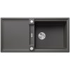 Blanco Adira XL 6 S, silgranitový drez 1000x500x200 mm, 1-komorový, sivá skala, BLA-527619