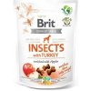 Maškrty Brit Care dog Crunchy Cracker Insect with Turkey and Apples 200 g