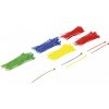 Kraftmann BGS1080875 Viazacie pásky 2,4 x 100 mm Farebné 200 dielov
