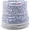 Multifunkčná šatka Finmark, FSW-125 sivá,modrá, UNI
