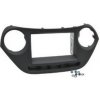 Hyundai i10 od 2013 2DIN čierny matný rámček pre autorádio