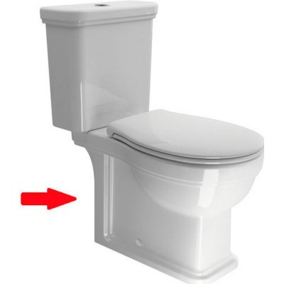 GSI CLASSIC WC-kombi, spodný/zadný odpad, biela ExtraGlaze SPH 871711