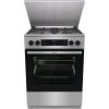 GJE Gorenje GKS6C71XF Voľne stojaca rúra s hriankovačom Strieborný