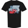 Disney tričko Cars Speed Counts Čierna S