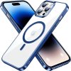 Púzdro SES MagSafe silikonové Apple iPhone 13 - tmavo modré