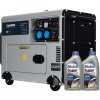 Dieselový agregát TAGRED 7350W, jednofázový, 10 HP, odhlučnený, olejový (Tagred TA7350DS)