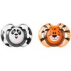 Tommee Tippee cumlík silikón C2N Fun 0-6m, 2 ks Zelená ks