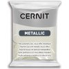 CERNIT METALLIC - Modelovacia hmota s metalickým efektom 870056080 - striebro 56 g