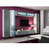 Cama Meble Obývačka VIGO 6 biely mat/latte lesk 300 cm x 180 cm x 40 cm