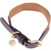 Nomad tales Bloom golier, karamelová - Veľkosť M: 40 - 46 obvod krku, šírka 32 mm