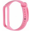 Silikónový náramok pre Xiaomi Mi Band 3 / 4 / 5 / 6 / 7 Pink (37)