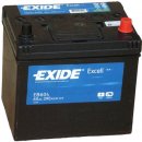 Exide Excell 12V 60Ah 390A EB604