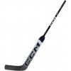 Kompozitová brankárska hokejka CCM Tacks XF White/Navy Senior 24 palcov, L (normálny gard)
