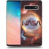 Picasee silikónový čierny obal pre Samsung Galaxy S10 G973 - Nebula