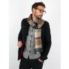 Ombre Clothing pánsky kabát Augustino čierna