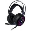 C-TECH Astro (GHS-16), Herné slúchadlá casual gaming, LED, 7 farieb podsvietenia