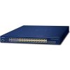 Planet SGS-6310-16S8C4XR L3 switch, 24x1Gb SFP, 8x1Gb LAN comb, 4x10Gb SFP+, HW/IP stack, VSF/Clust. switch, 2x power-in