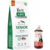 BRIT CARE Hypoallergenic Senior Lamb 12kg & LAB V Lososový olej pre psov a mačky 1000ml