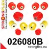 Strongflex sportovní silentbloky Audi A4 B6 01-05, sada pro přední nápravu
