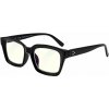 Okuliare na počítač GLASSA Blue Light Blocking Glasses PCG 014, +1,50 dio, čierne (8592857141156)
