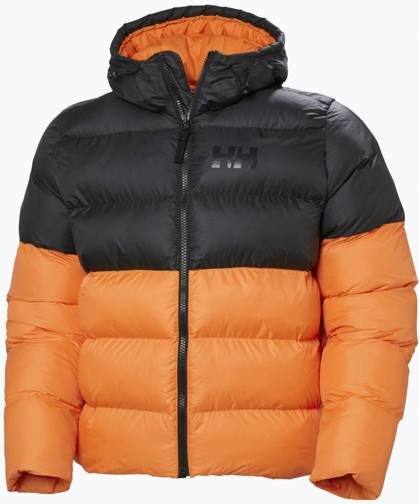 Helly Hansen pánska oranžovo-čierna páperová bunda Active Puffy 53523 325