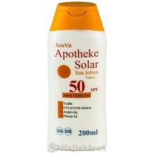 JutaVit Apotheke Solar Sun lotion 50 SPF mlieko 200 ml