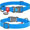 Obojok pvc 15mmx25-35cm WAUDOG modrý