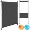 MultiGarden AW-039 Upínateľná zatahovacia markíza s kľukou, výškovo nastaviteľná, 180 x 220 cm, antracitová