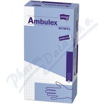 Ambulex Nitryl rukavice nitrilové nepúdrované