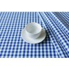 Kockovaný obrus s TEFLÓNOVOU úpravou - MODRÝ Veľkosť: 140*220cm OVÁL