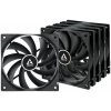 ARCTIC F12 Value Pack (Black) - ARCTIC F12 Case Fan - 120mm case fan low noise - Pack of 5pcs ACFAN00248A