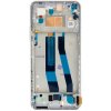 Xiaomi Mi 11 Lite 5G NE, Xiaomi Mi 11 Lite 4G, 5G OLED HQ LCD displej + dotyková plocha + rám biela IX-42612