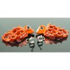 Zap Technix stúpačky sa hodí pre Yamaha, Gas Gas, KTM-16, HSQ-16 oranž oranž