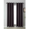 MKLozkoviny.sk Blackout závesy Oliver tmavofialová – 140 × 280 cm (2 ks)