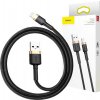 Baseus CALKLF-RV1 Cafule USB / Lightning QC3.0 2A 3m, černo-zlatý
