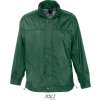 SOL´S MISTRAL / Unisex podšitá vetrovka - forest green XXL