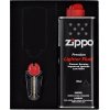 Zippo benzínový Dárková sada na slim 44008 + DÁREK ZDARMA