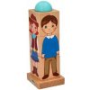 Hlavolam Adam Toys Drevená rotačná hádanka Deti sveta (6955273501577)