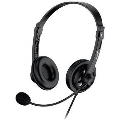 GENIUS sluchátka HS-230U/ USB/ černá