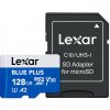 Lexar microSDXC Blue Plus 128 GB + SD adaptér (LMSBLPL128G-BNANG)